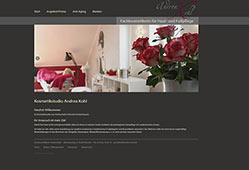 Erstellung Homepage Dorsten, Kosmetik Andrea Kohl