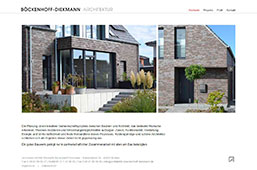 Aktuelles Webdesign das Architekturbüro in Borken